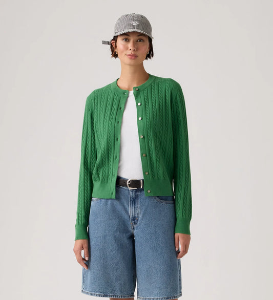Levis Super Soft Crewneck Cardi
