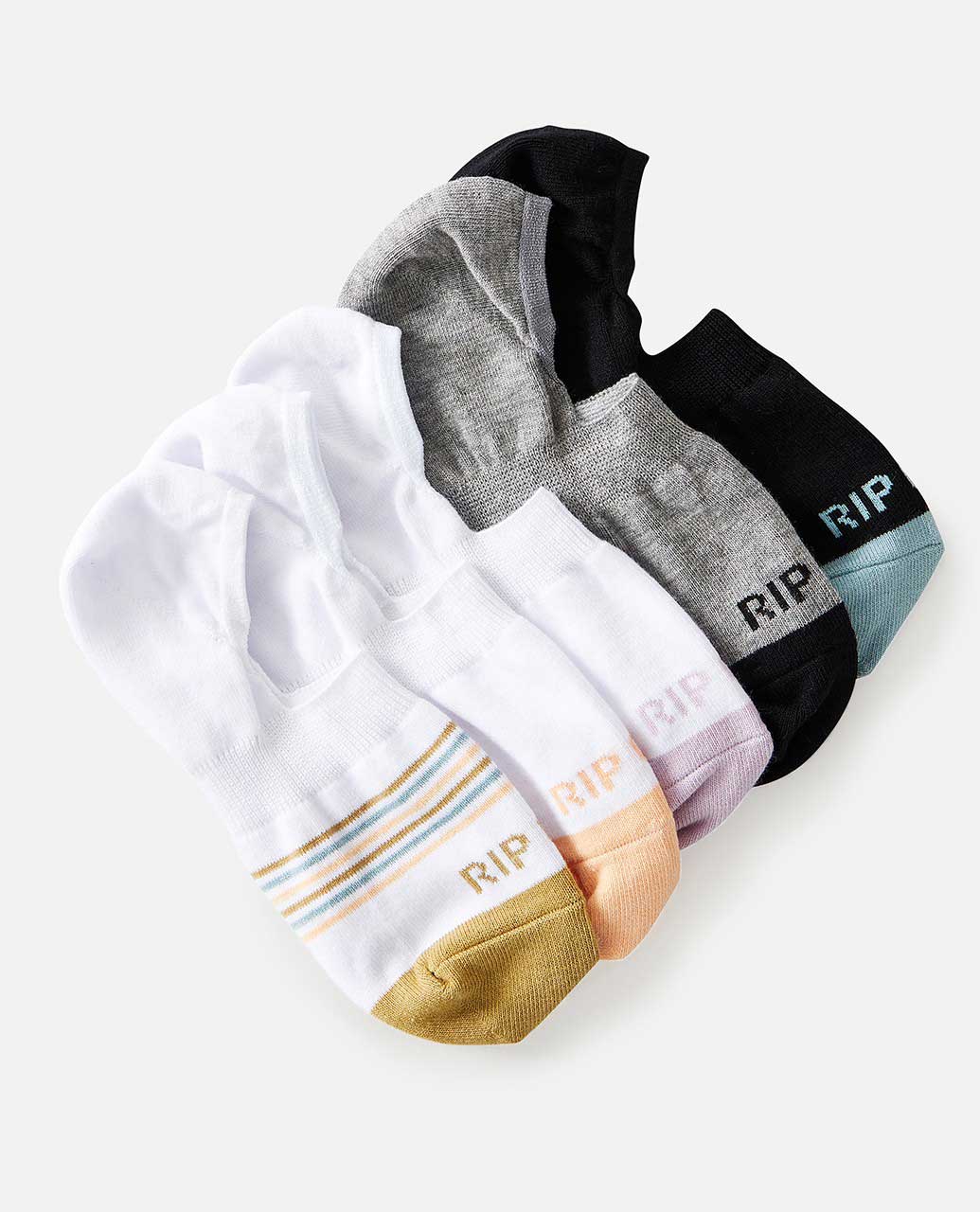 Rip Curl 5Pack Invisible Sock