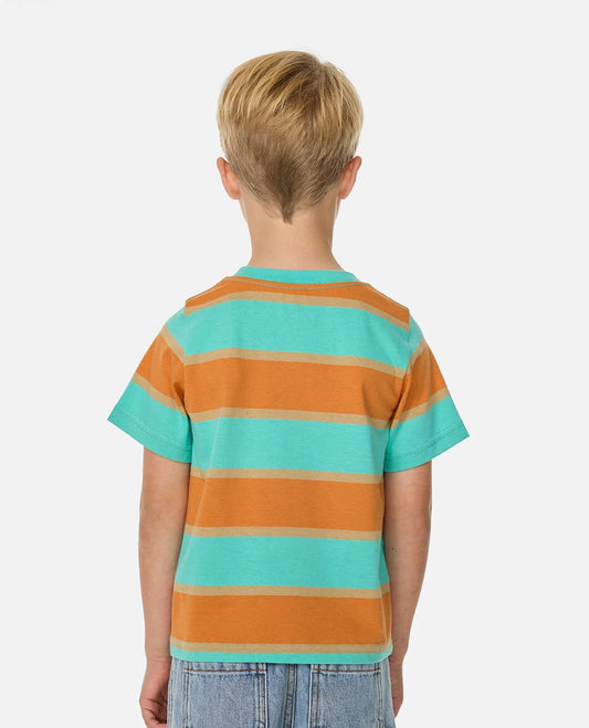Rip Curl Ride The Wave Stripe Tee -Boy