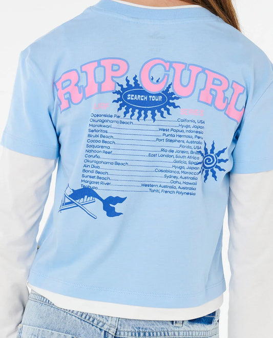 Rip Curl Sunshine Squad LS Tee -Girl