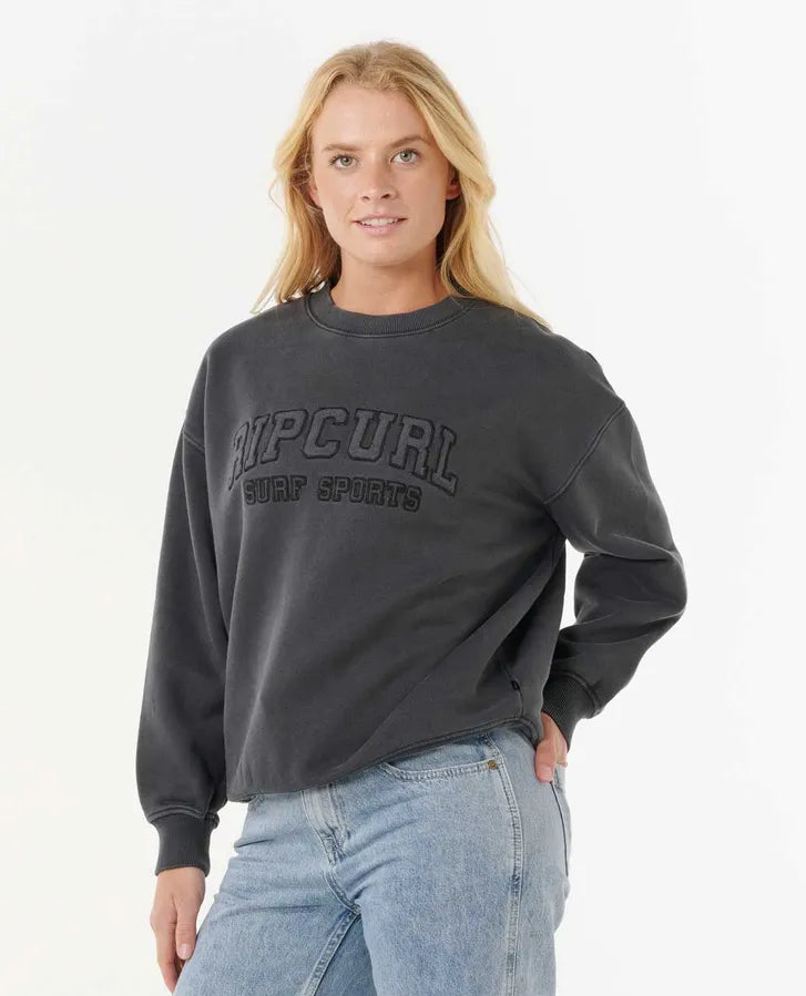 Rip Curl Varsity Sports Oversized Crew