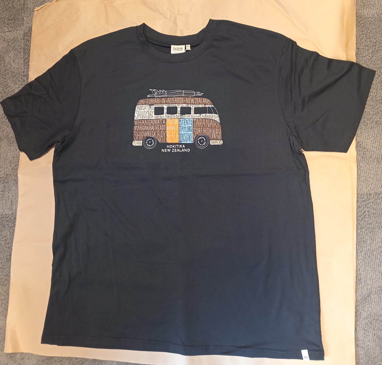 Hokitika NZ Combi Tee - Mens