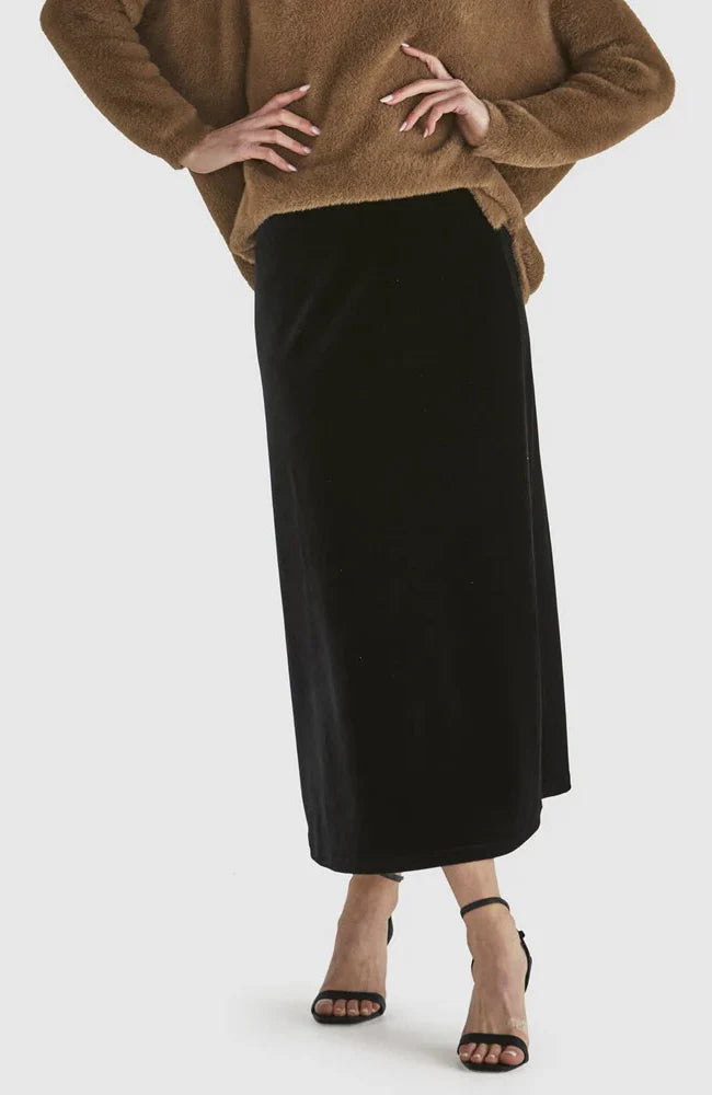 Fate + Becker Mustang Sally Velvet Skirt