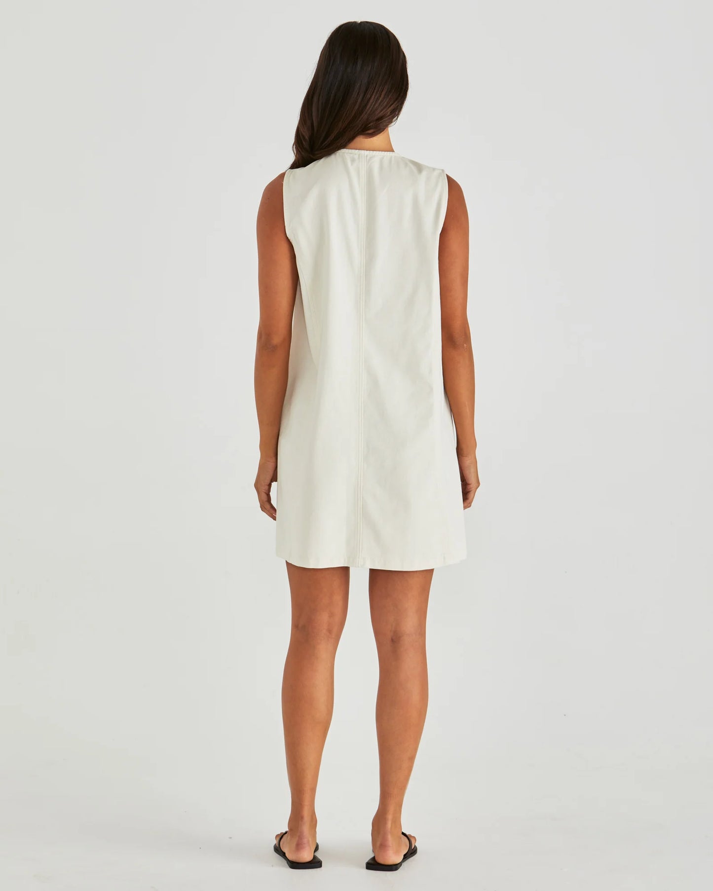 SASS Sabine Denim Vest Dress