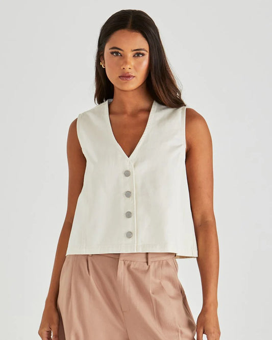 SASS Sabine Denim Vest
