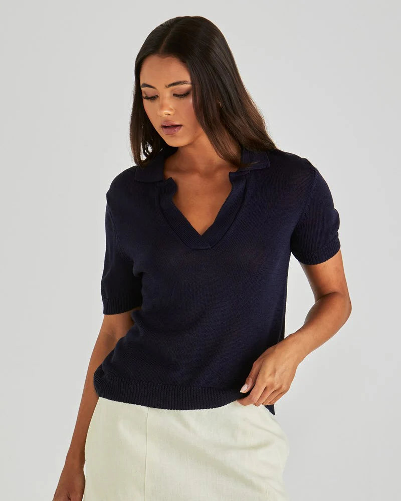 SASS Abbie Knit Polo
