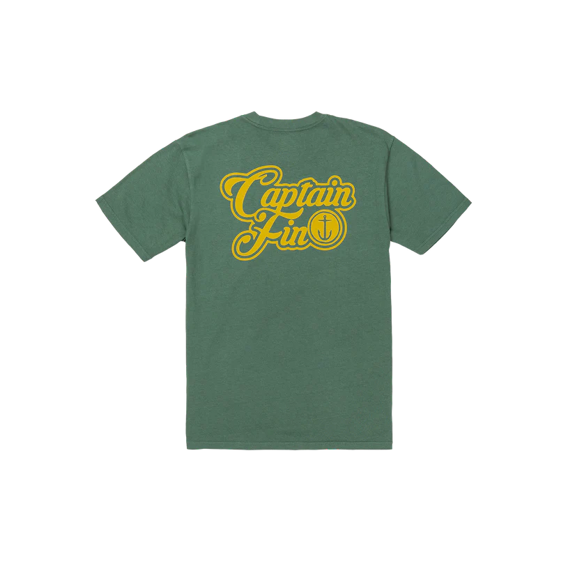 Captain Fin Oh Yeah Logo SS Tee