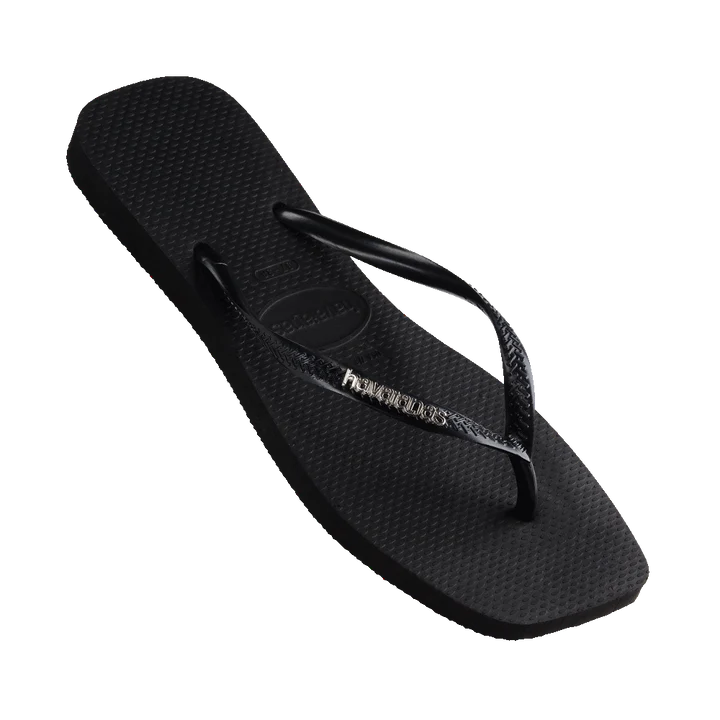 Havaianas Slim Square Logo Metallic