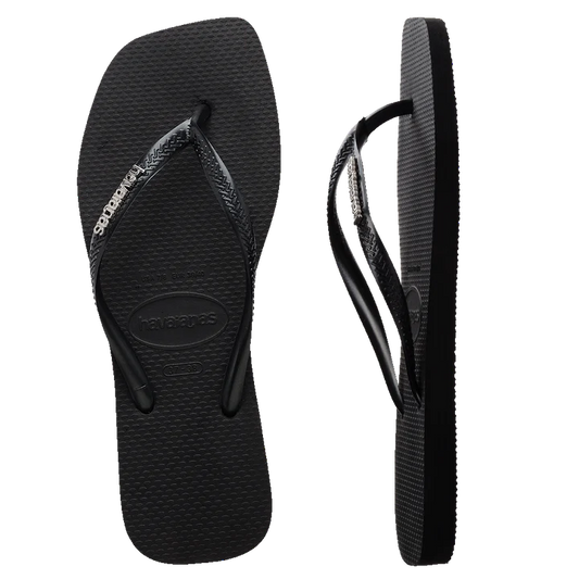 Havaianas Slim Square Logo Metallic