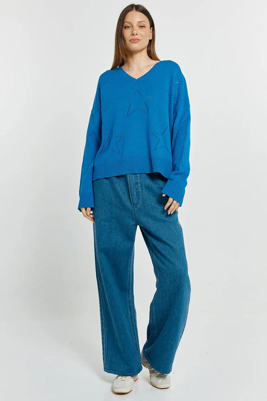 Betty Basics Selene Star Sweater