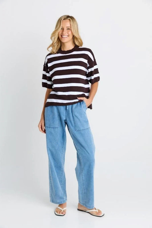 Betty Basics Libby Boxy Top