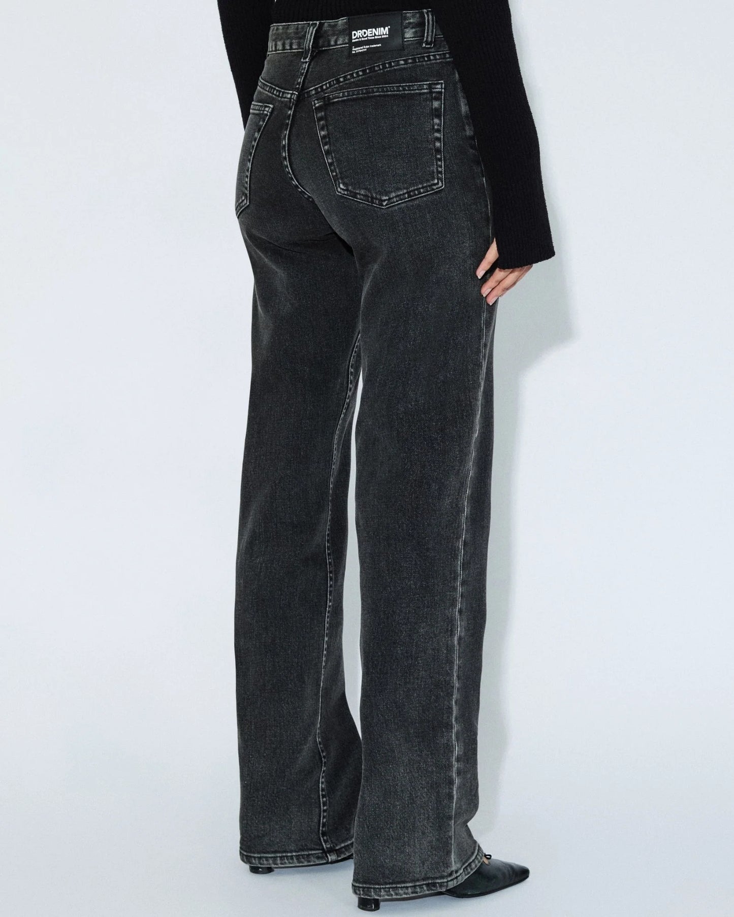 DR. Denim Addy Mid Straight Jeans