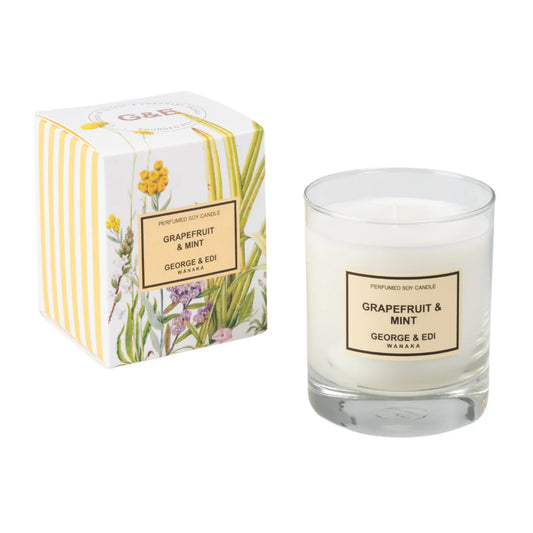 George & Edi Grapefruit & Mint Candle