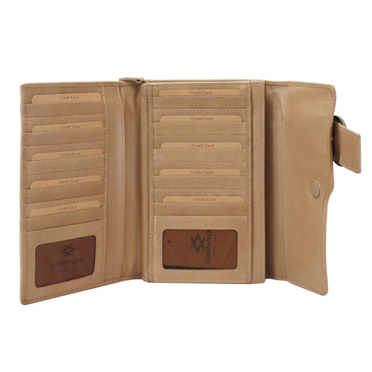 Kompanero Ishani Leather Wallet
