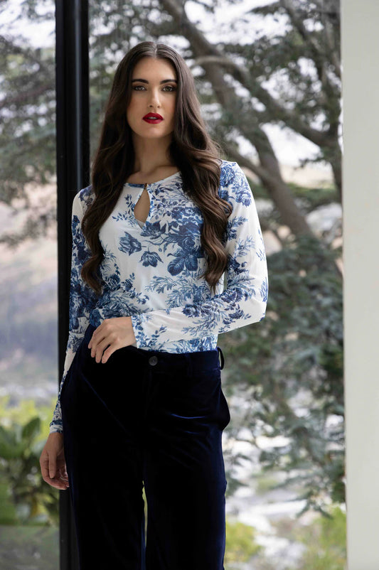 Leila & Luca Loveable Mesh Top
