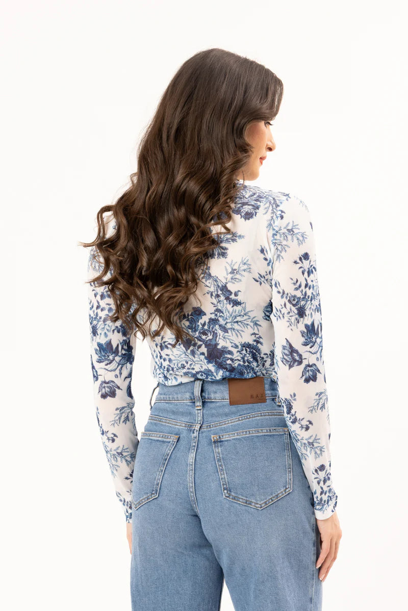 Leila & Luca Loveable Mesh Top