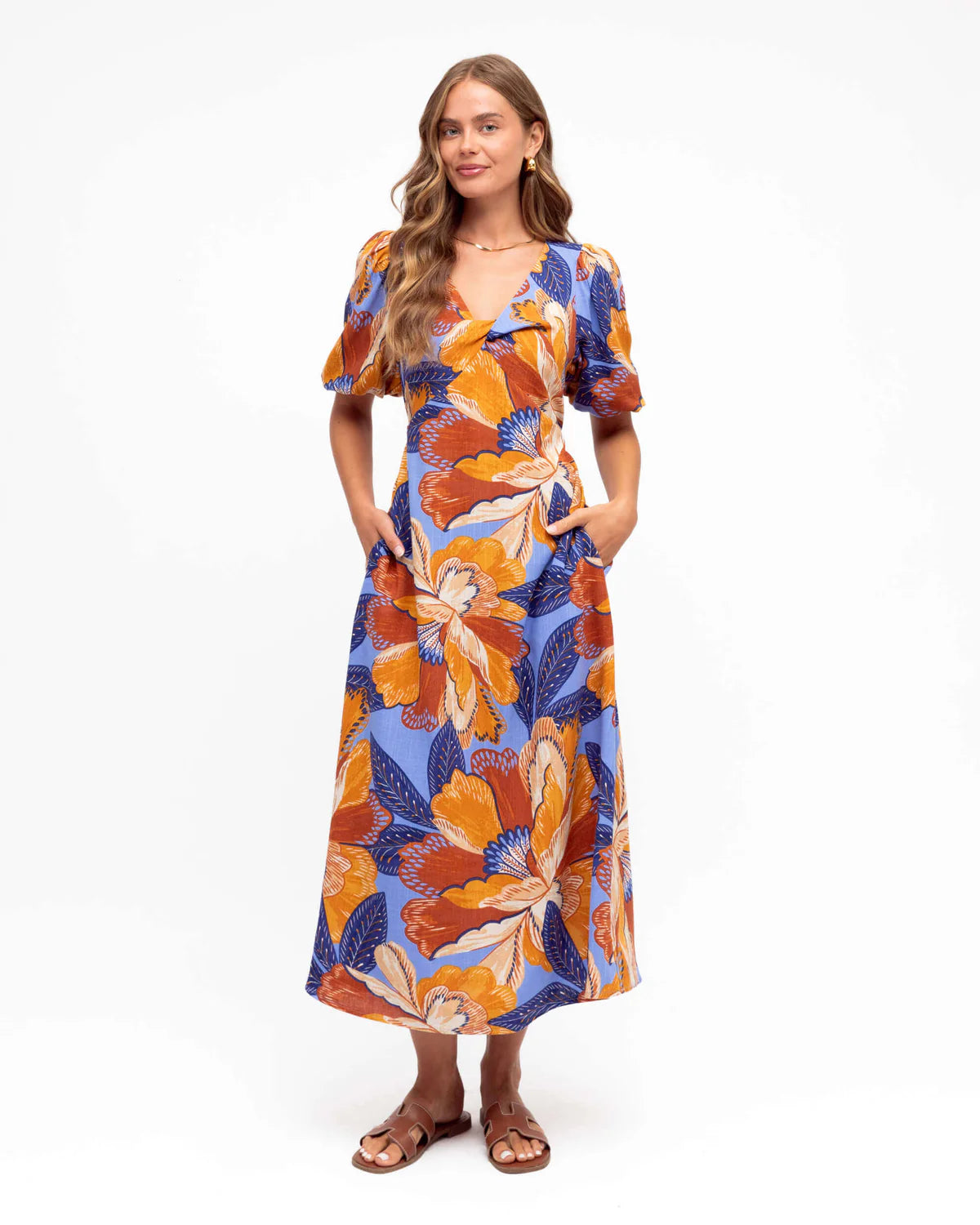 Label of Love Brie Midi Dress