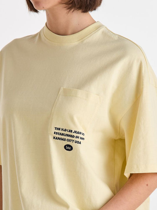 Lee Redefined Boxy Pkt Tee