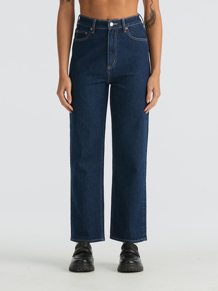 Lee High Straight Crop Jeans
