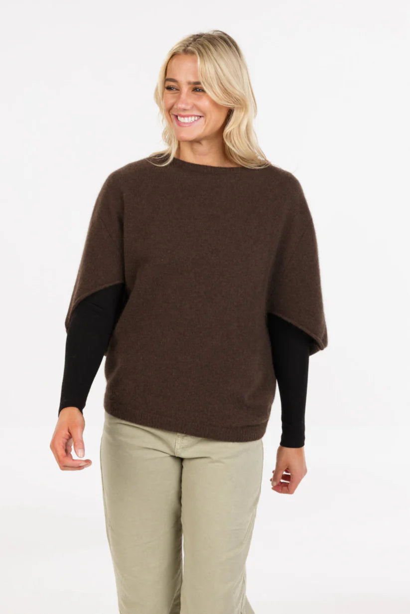 Native World Split Sleeve Poncho