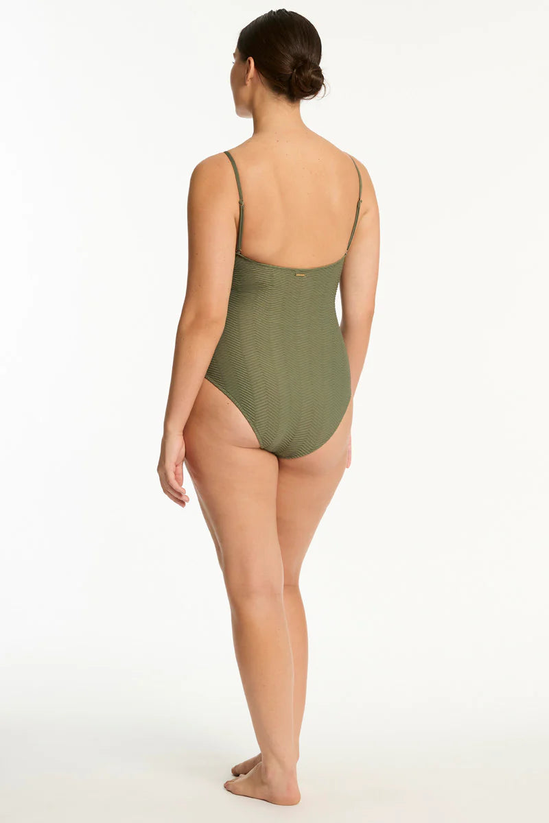 Sea Level Caracus Scoop Neck One Piece