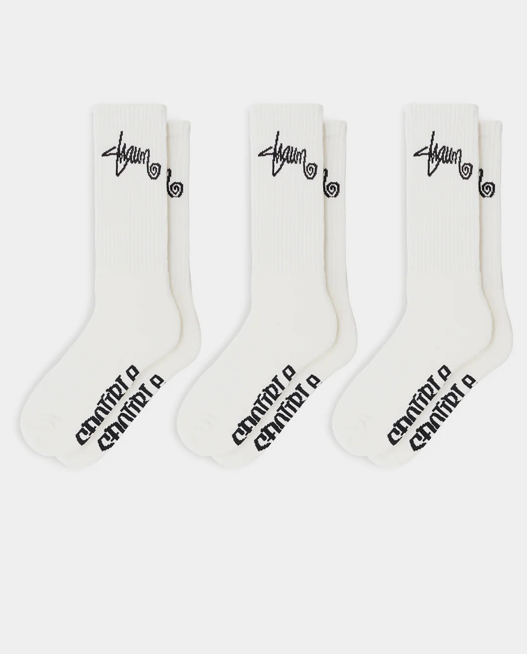 S Double Standard Shawn Socks 3PK
