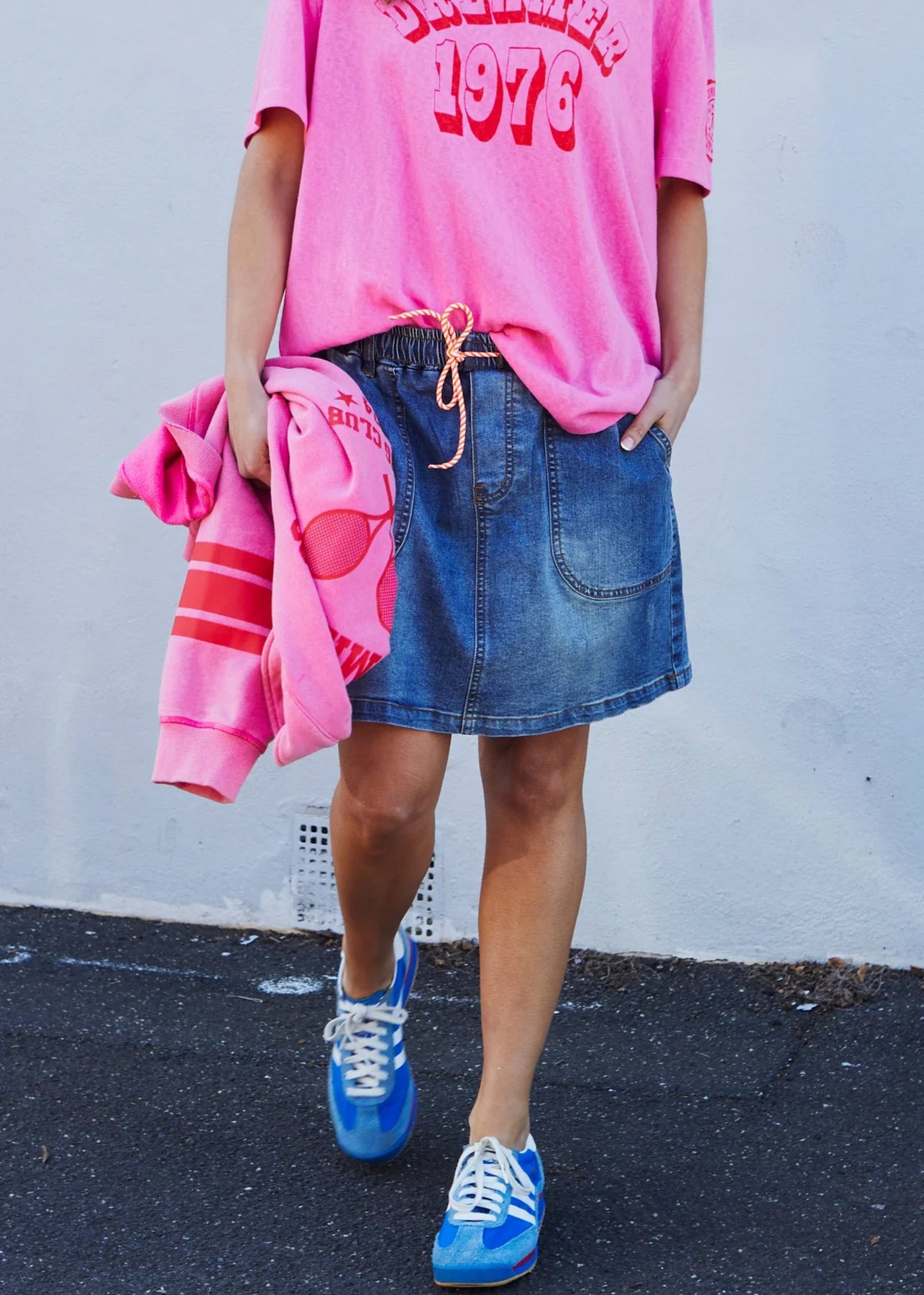Hammill & Co Stretch Denim Skirt