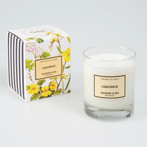 George & Edi In Bloom Candle