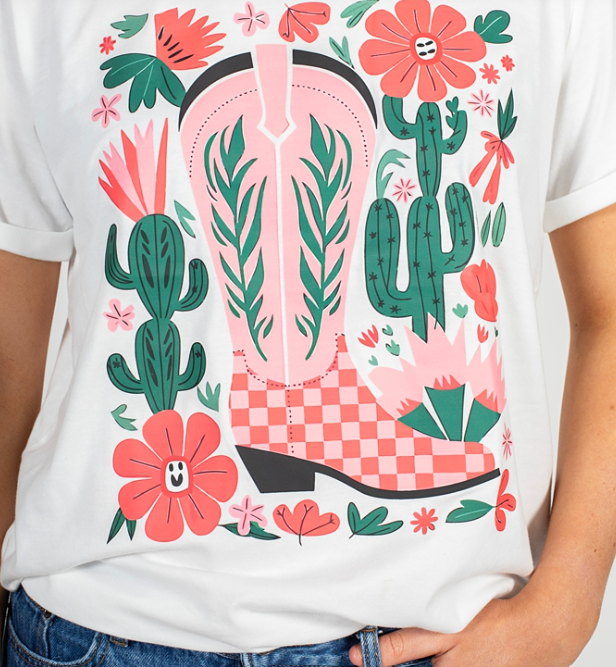 Antler Boots 'n All Tee