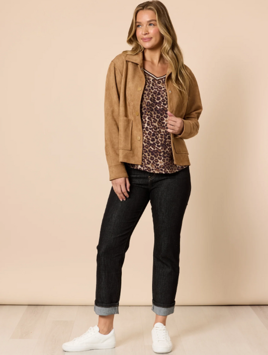 Threadz Downtown Suede Jacket