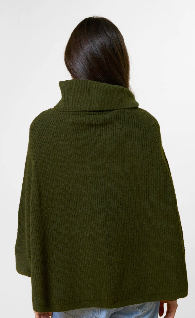 Stella & Gemma Polo Neck Poncho