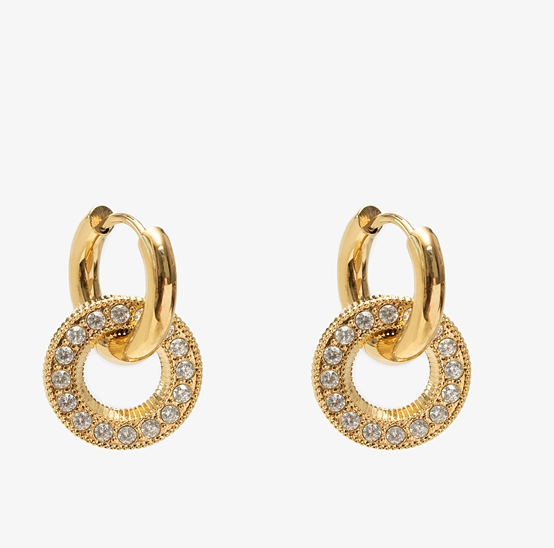 Antler Halo Huggie Earring