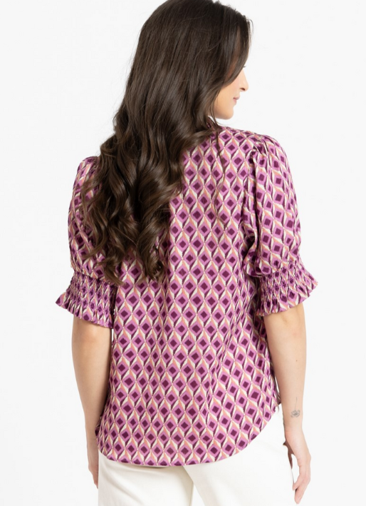 Seeking Lola Movement SS Blouse