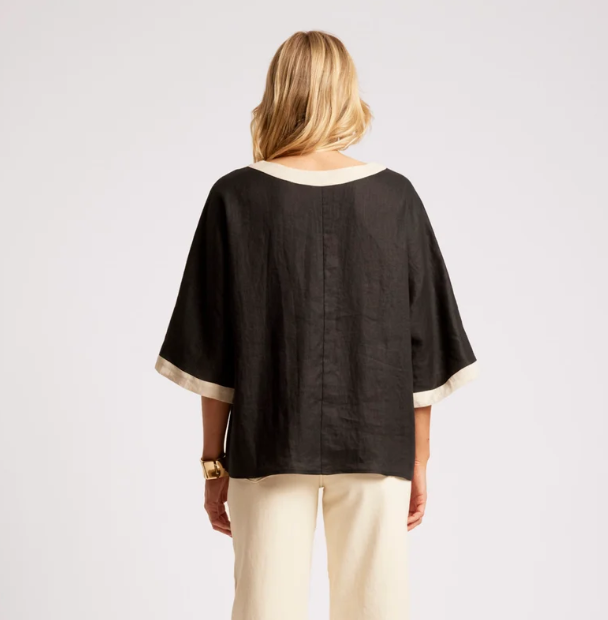Eb & Ive Maris Relaxed Splice Top