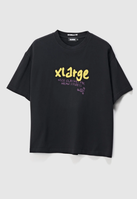 X-LARGE Streets Gorilla Fit Tee
