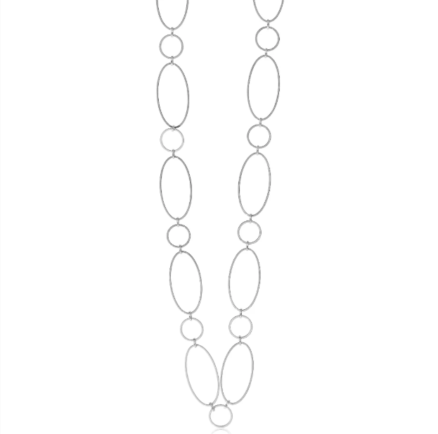 Fabuleux Vous Steel Me Super Link SS Necklace