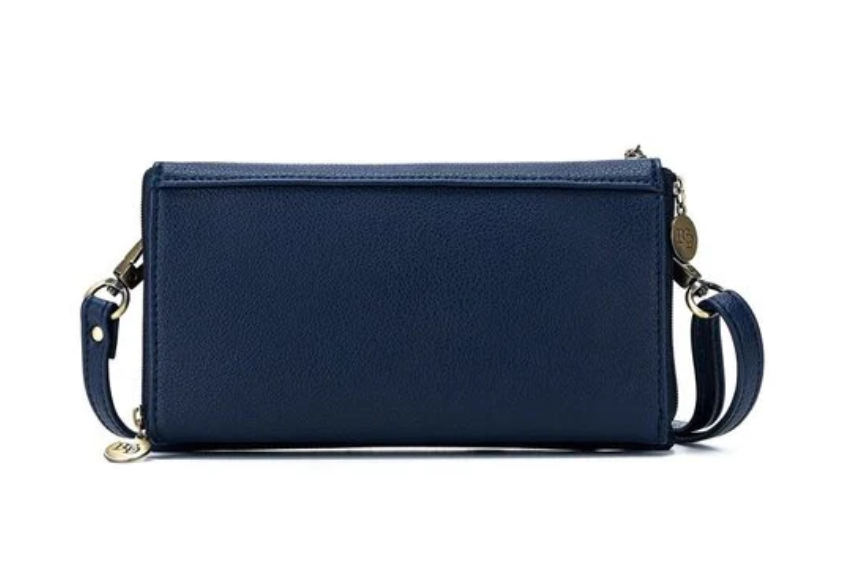 Black Caviar Roxie Crossbody Wallet Bag