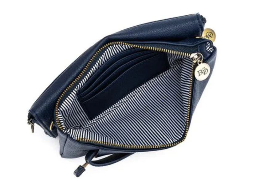 Black Caviar Roxie Crossbody Wallet Bag