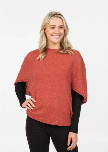 Native World Split Sleeve Poncho