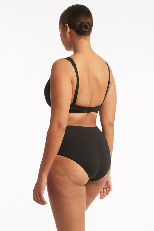 Sea Level Essentials Gathered Side High Waist Pant