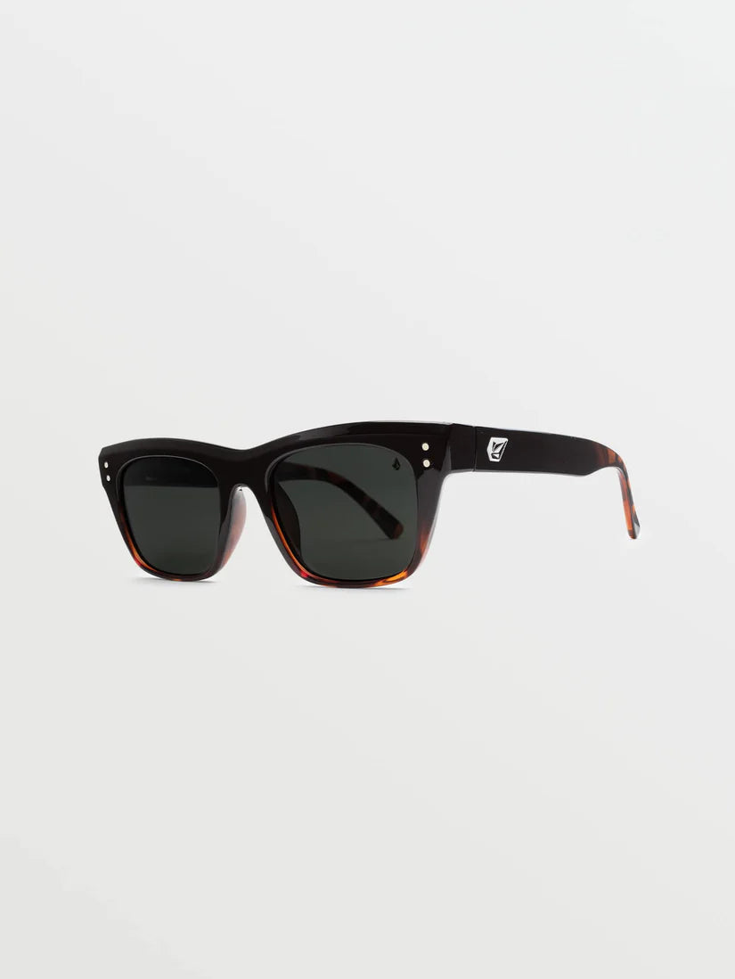 VOLCOM Stoneview Sunglasses Gloss Darkside/Gray Polar