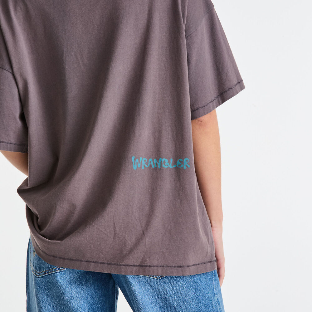 Wrangler Floral Fade Boxy Slouch Tee