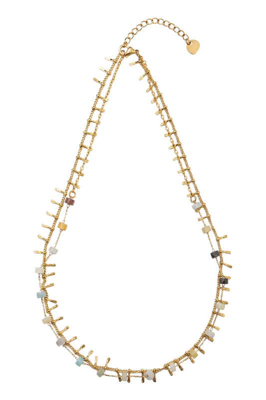 Isle of Mine Marcelle Necklace - Double Chain