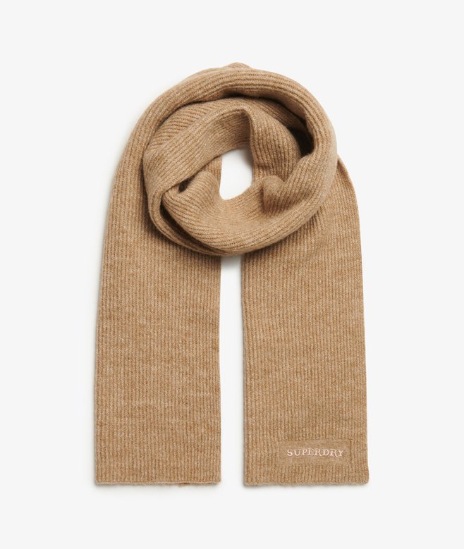 Superdry Soft Rib Knit Scarf