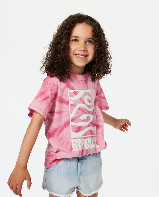 Rip Curl Sunkissed Tie Dye Tee -Girl