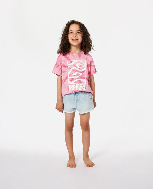 Rip Curl Sunkissed Tie Dye Tee -Girl