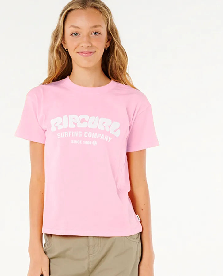 Rip Curl Surf Puff Relaxed Tee-Girl