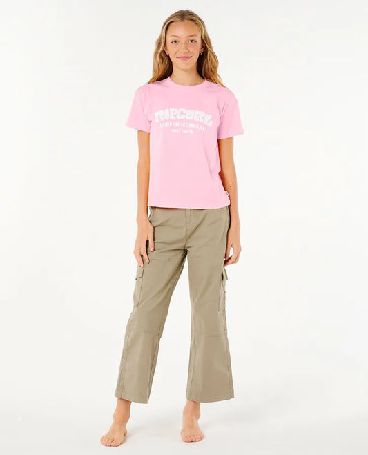 Rip Curl Surf Puff Relaxed Tee -Girl