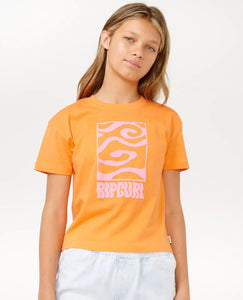 Rip Curl Girls Sun Sol Crop Tee