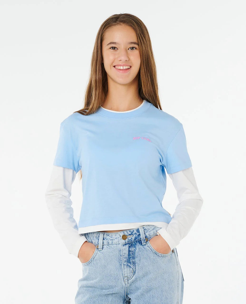 Rip Curl Sunshine Squad LS Tee -Girl